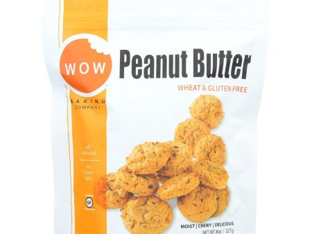 Wow Baking Peanut Butter Cookie - Case Of 12 - 8 Oz. Supply