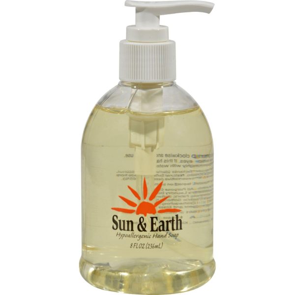 Sun And Earth Hypoallergenic Hand Soap - 8 Fl Oz Fashion