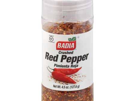 Badia Spices Crushed Red Pepper - Case Of 12 - 4.5 Oz. Online