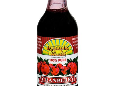 Dynamic Health Pure Cranberry Juice Concentrate - 8 Fl Oz Online Hot Sale