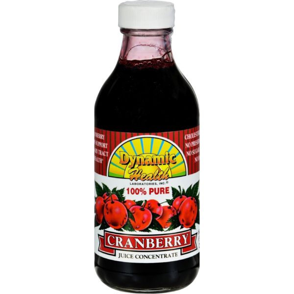 Dynamic Health Pure Cranberry Juice Concentrate - 8 Fl Oz Online Hot Sale