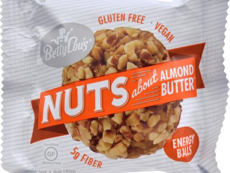 Betty Lou s Nut Butter Balls - Almond Butter - 1.4 Oz - 40 Ct Cheap