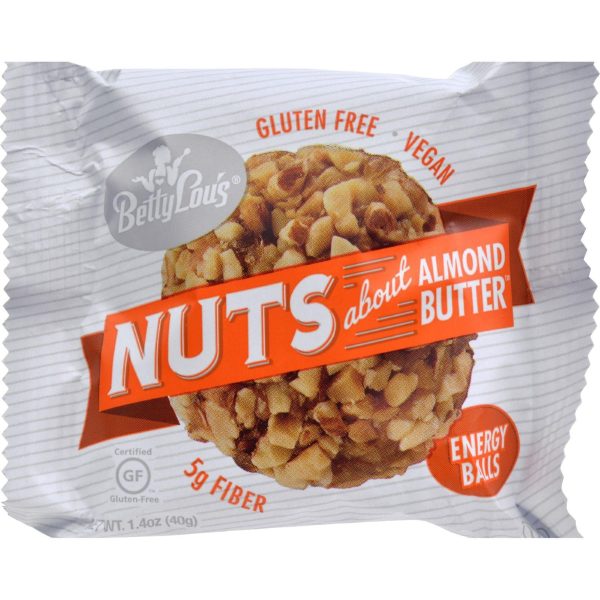 Betty Lou s Nut Butter Balls - Almond Butter - 1.4 Oz - 40 Ct Cheap