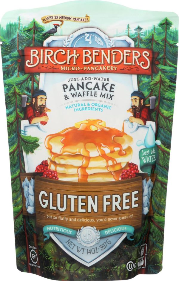 Birch Benders Pancake And Waffle Mix - Gluten Free - Case Of 6 - 14 Oz. on Sale