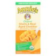 Annie s Homegrown Organic Shells And Real Aged Cheddar Macaroni And Cheese - Case Of 12 - 6 Oz. Online now