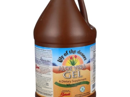 Lily Of The Desert Aloe Vera Gel - Whole Leaf - Filtered - 1 Gal Supply