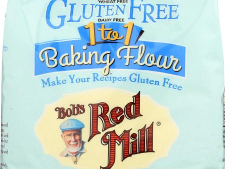 Bob s Red Mill Gluten Free 1-to-1 Baking Flour - 5 Lb - Case Of 4 Online Sale