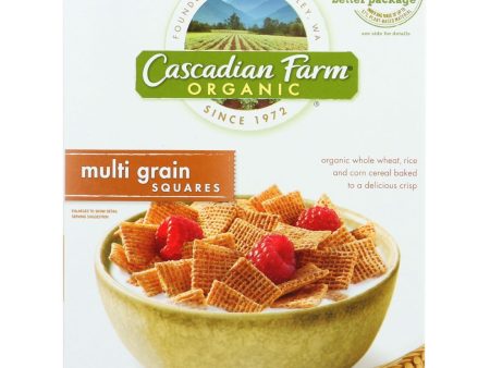 Cascadian Farm Cereal - Organic - Multi-grain Squares - 12.3 Oz - Case Of 10 Fashion