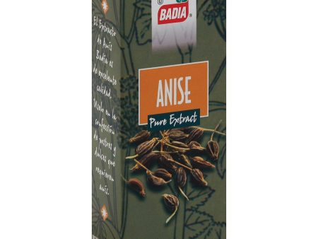 Badia Spices Anise Extract - Case Of 12 - 2 Fl Oz. Online Sale