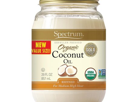 Spectrum Naturals Organic Refined Coconut Oil - Case Of 6 - 29 Fl Oz. Online Sale