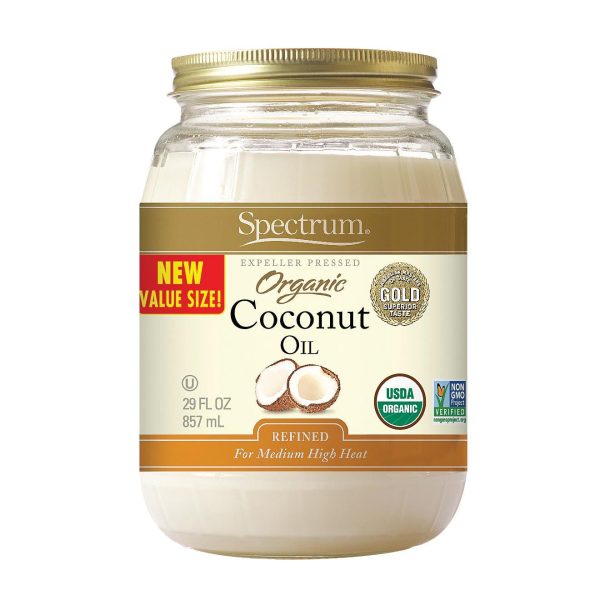 Spectrum Naturals Organic Refined Coconut Oil - Case Of 6 - 29 Fl Oz. Online Sale