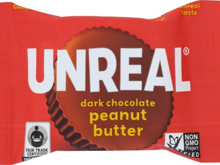 Unreal Cups - Dark Chocolate Peanut Butter - Case Of 40 - 0.5 Oz. Cheap