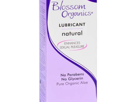 Blossom Organics Lubricant - Natural Moisturizing - 2.5 Fl Oz For Cheap