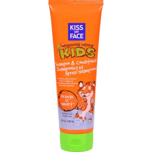 Kiss My Face Kids Shampoo And Conditioner Orange U Smart - 8 Fl Oz Hot on Sale