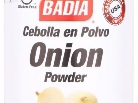 Badia Spices Onion Powder - Case Of 12 - 2.75 Oz. Online Sale