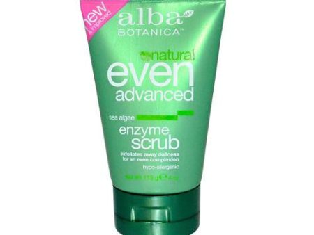 Alba Botanica Natural Even Advanced Sea Algae Enzyme Scrub - 4 Fl Oz Online