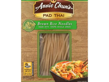 Annie Chun s Pad Thai Brown Rice Noodles - Case Of 6 - 8 Oz. Hot on Sale