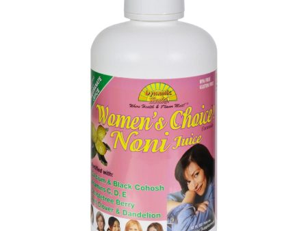 Dynamic Health Women s Choice Noni Juice - 32 Fl Oz Fashion