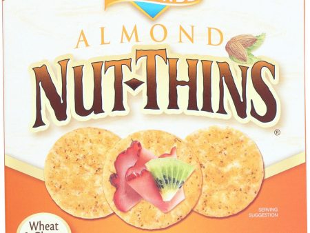 Blue Diamond Nut Thins - Cheddar Cheese - Case Of 12 - 4.25 Oz. Supply