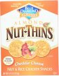 Blue Diamond Nut Thins - Cheddar Cheese - Case Of 12 - 4.25 Oz. Supply