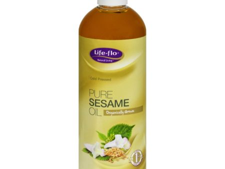 Life-flo Pure Sesame Oil Organic - 16 Fl Oz Online Hot Sale