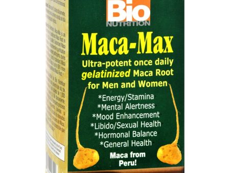 Bio Nutrition Maca-max - 1000 Mg - 30 Tablets For Sale