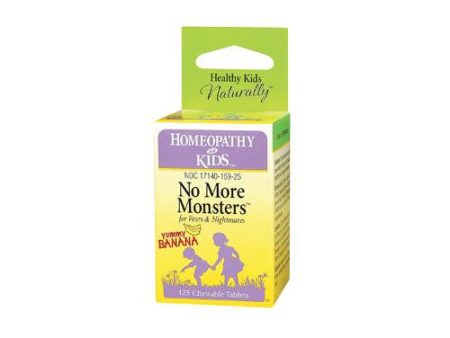 Herbs For Kids No More Monsters Yummy Banana - 125 Chewables Sale