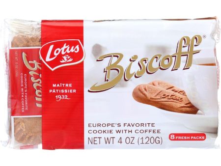 Biscoff Cookies - Snack Pack - 4 Oz - Case Of 12 Fashion