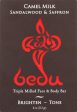 Bedu Face And Body Bar - Sandalwood And Saffron - Case Of 6 - 4 Oz. Supply