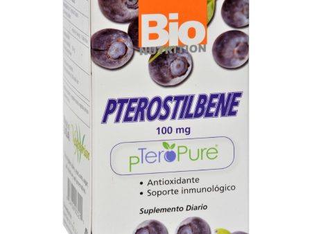 Bio Nutrition Pterostilbene - 30 Vcaps Cheap