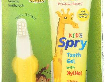 Spry Brush Kit - Kid s Baby Banana - Case Of 1 on Sale