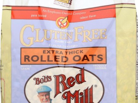 Bob s Red Mill Gluten Free Extra Thick Rolled Oats - 32 Oz - Case Of 4 Supply