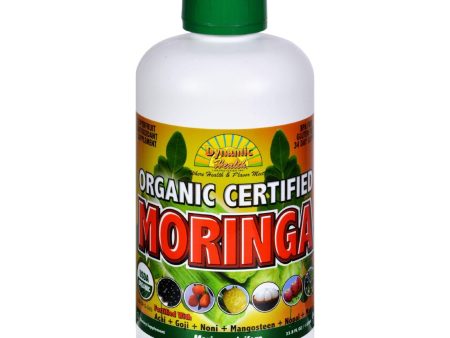 Dynamic Health Juice - Organic Moringa - 33.8 Fl Oz Supply