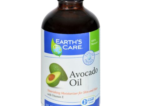 Earth s Care 100% Pure And Natural Avocado Oil - 8 Fl Oz Online now