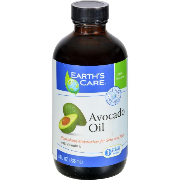 Earth s Care 100% Pure And Natural Avocado Oil - 8 Fl Oz Online now