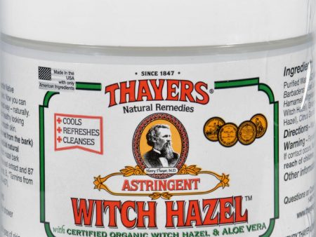 Thayers Witch Hazel With Aloe Vera - 60 Pads Sale