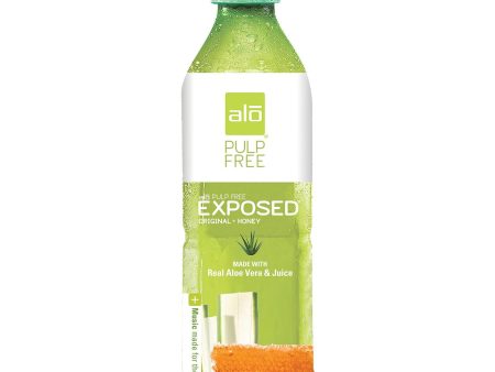 Alo Pulp Free Exposed Aloe Vera Juice Drink - Original And Honey - Case Of 12 - 16.9 Fl Oz. Cheap