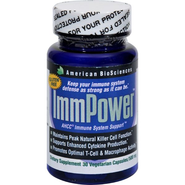 American Bio-sciences Immpower Ahcc - 500 Mg - 30 Capsules Hot on Sale