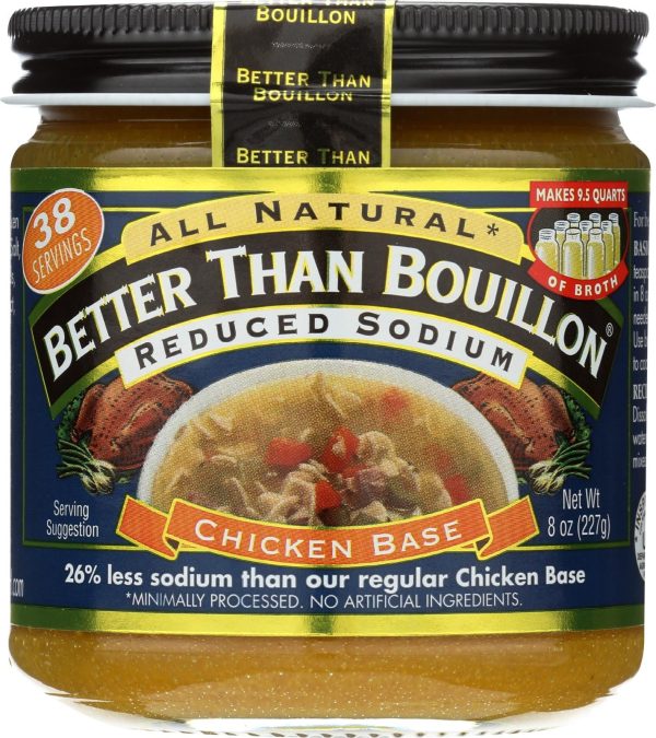 Better Than Bouillon Seasoning - Roasted Chicken Base - Case Of 6 - 8 Oz. Online now