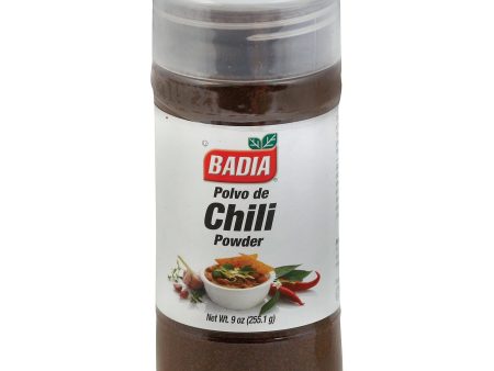 Badia Spices Chili Powder - Case Of 12 - 9 Oz. Sale