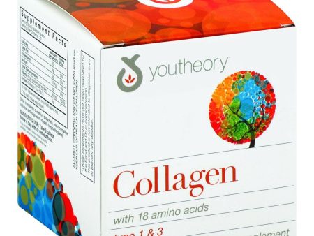 Youtheory Collagen - Type 1 And 3 - 120 Tablets Sale