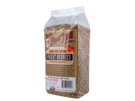 Bob s Red Mill Hard Red Spring Wheat Berries - 32 Oz - Case Of 4 Cheap