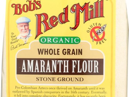 Bob s Red Mill Organic Amaranth Flour - 22 Oz - Case Of 4 Online