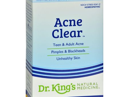 King Bio Homeopathic Acne Clear - 2 Fl Oz Hot on Sale