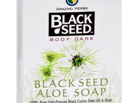 Black Seed Bar Soap - Aloe - 4.25 Oz Online now