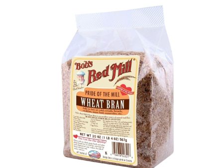 Bob s Red Mill Wheat Bran - 20 Oz - Case Of 4 Online now