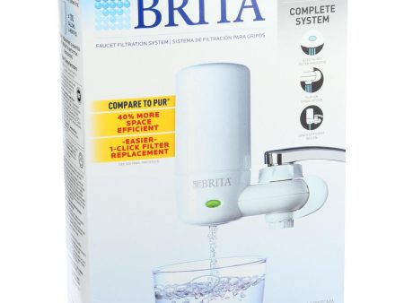 Brita Advanced Faucet Filtration System - White - 1 Count Discount