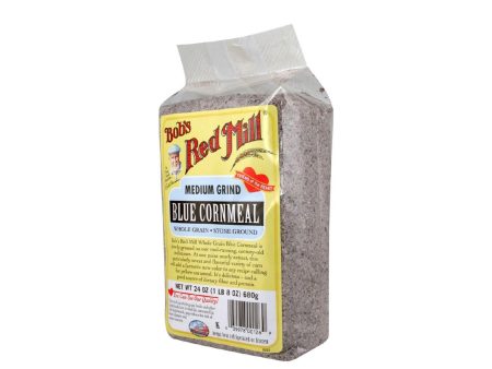 Bob s Red Mill Blue Cornmeal - 24 Oz - Case Of 4 For Discount