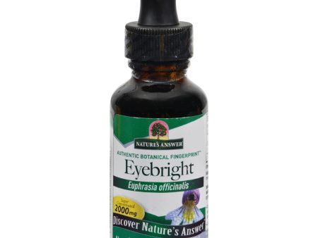 Nature s Answer Eyebright Herb Alcohol Free - 1 Fl Oz on Sale