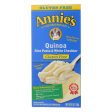 Annie s Homegrown Gluten Free Quinoa Rice Pasta And White Cheddar - Case Of 12 - 6 Oz. Supply